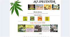 Desktop Screenshot of mjspectator.com